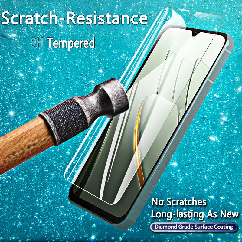 [1-4 Pack] High Aluminum Anti-Scratch Tempered Glass Screen Protector - Case Friendly and Fingerprint Resistant