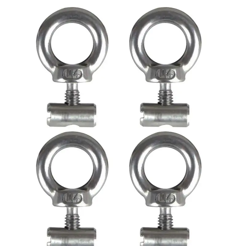 RV Awning Rail Stoppers Track Mount Tie Down Eyelet Lifting Eye Nut Fastener Awnings Accessories for RV Caravan Motorhome 6 colors 13mm 7 colors zinc alloy planar circular eyelet dress luggage hardware accessories eye corn eye