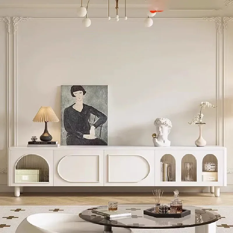 Console Di Lusso Tv Cabinet Center Nordic Large Living Room Modern Monitor Stand Display Mobile Tv Soggiorno Theatre Furniture