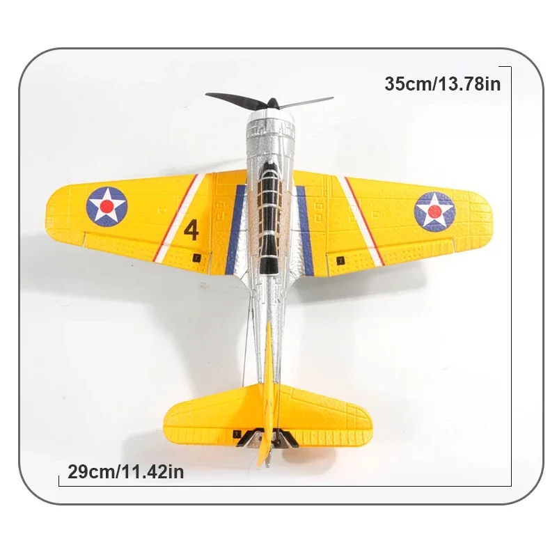 Rc Foam Aircraft Xc-012 Plane 2.4G Radio Control Glider Remote Control Fighter Plane Glider Airplane Foam Boys Toys for Children