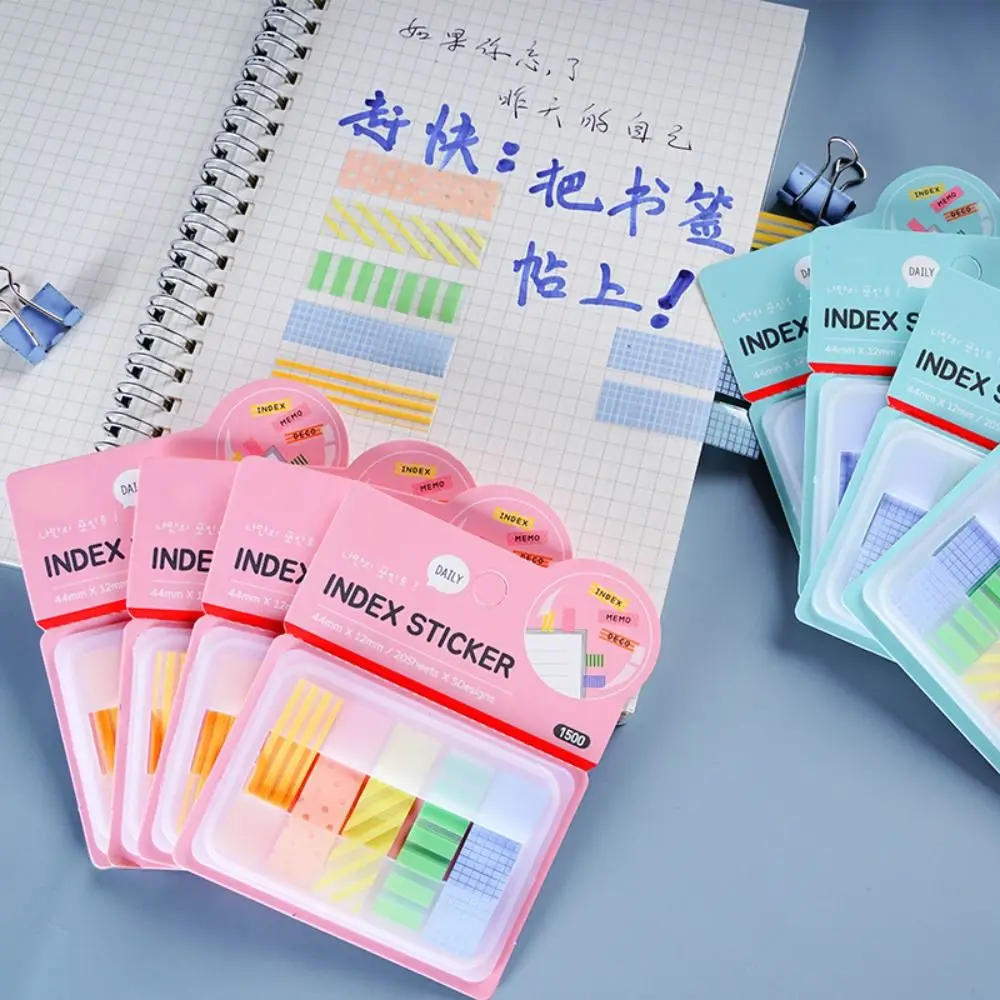 Diary Planner Sticker Sticky Labels Reading Notes Keypoints Marker Note Tabs Decorative Sticky Reminder Index Sticker Student