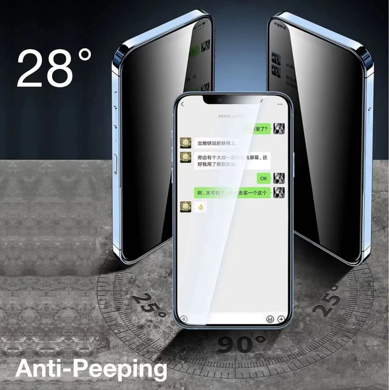 For Samsung Galaxy S24 S23 S22 S21 S20 S10 S9 Note 20 Ultra PLUS Anti Peeping Screen Protector Glass Protective with Install Kit - 4