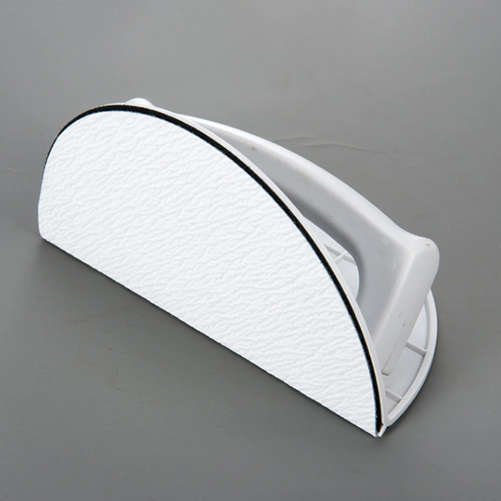Multifunctional Semi-Circular Angle Sanding Sandpaper Tool Self-adhesive 90 Degree Sanding Tool for Drywall Sanding Paper Holder