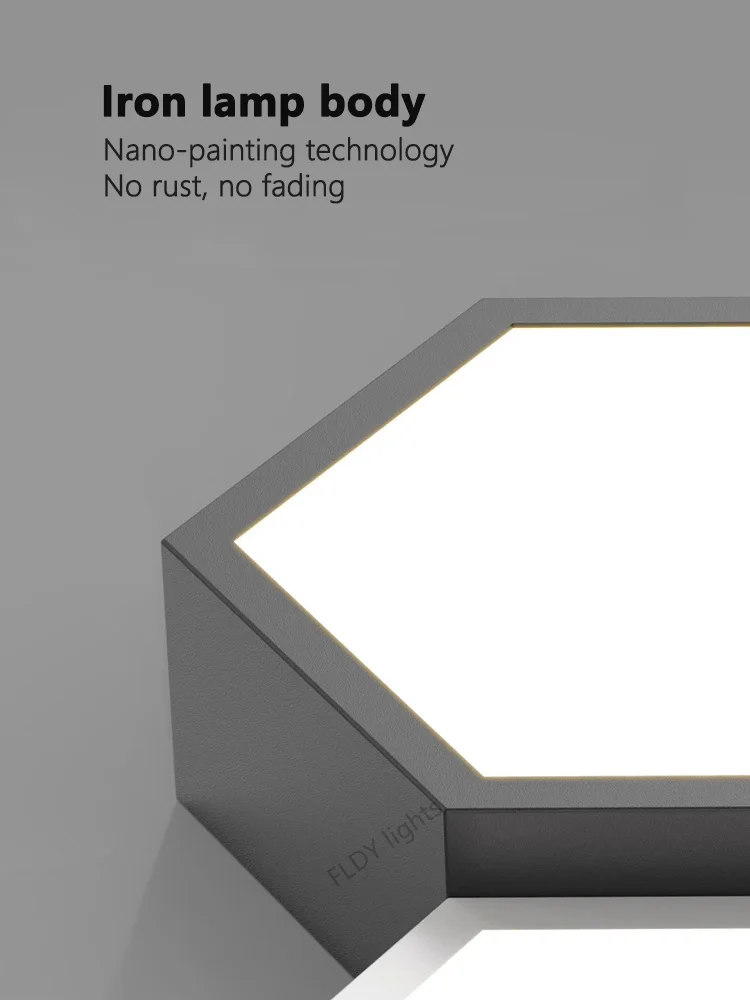 Modern Dimmable LED Ceiling Lamps Simple Living Room LIghts Lustre Home Decor Bedroom Study Dining Room Lighting Indoor Fixtures 6