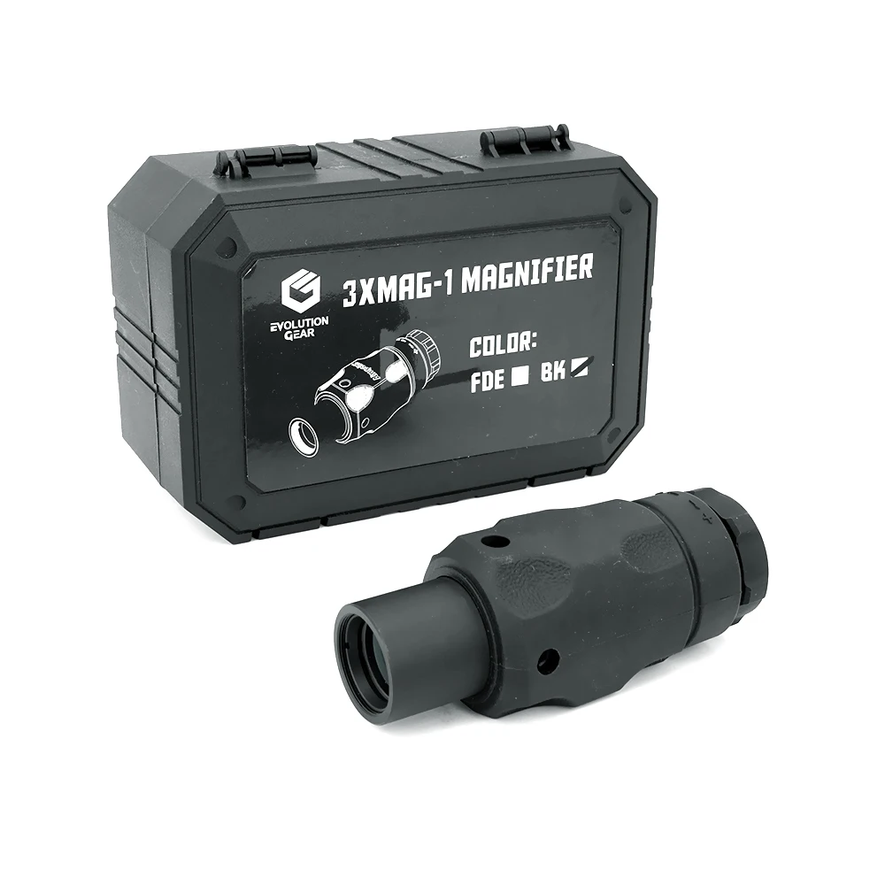 Evolution Gear 3XMAG-1 3X Mag Magnifier Scope With Mount For 