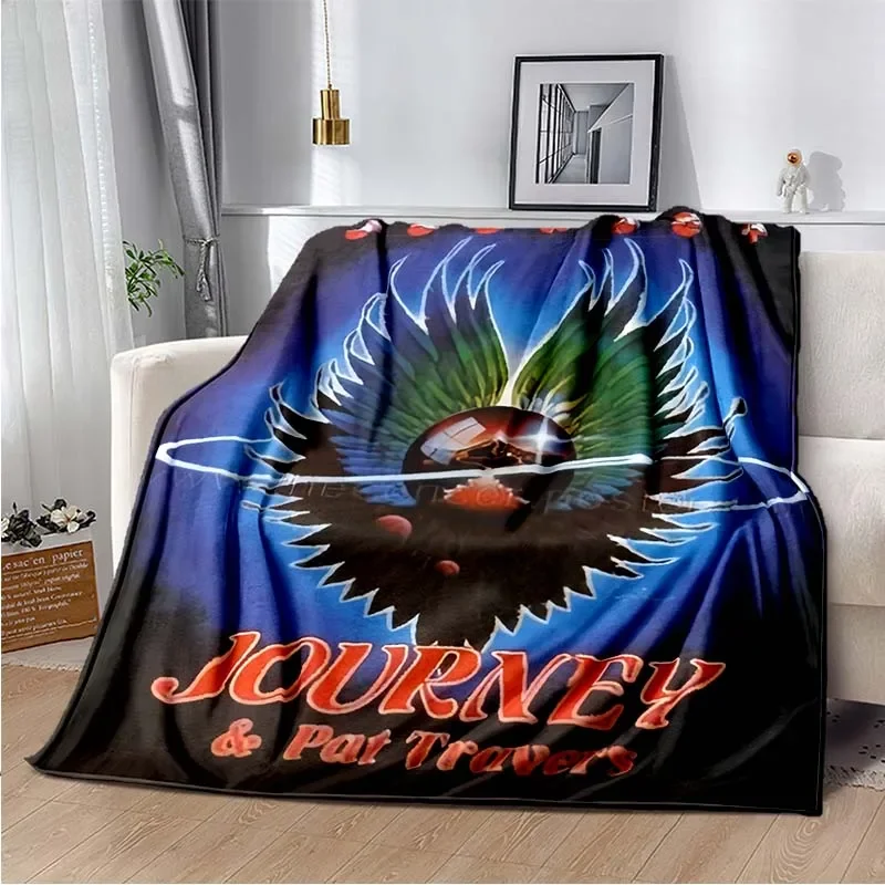 

Journey Band Logo Blanket, Lightweight Warm Insulation Sofa Bed Office Car Knee Pads Blankets,Decke,couverture,stragulum