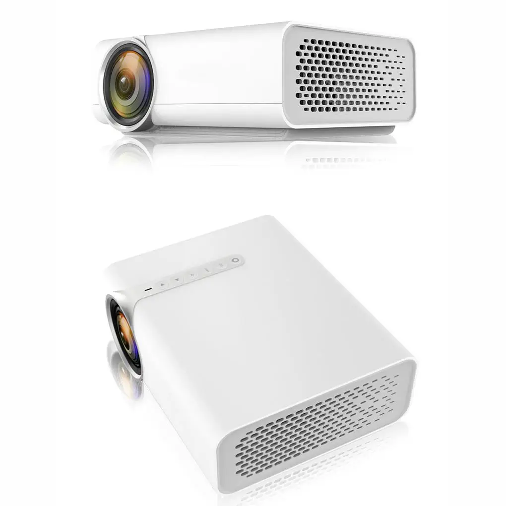 

Portable Projector Movie Projector Lightweight High Efficiency Heat Dissipation Projectors Home Games Mobile Phone EU