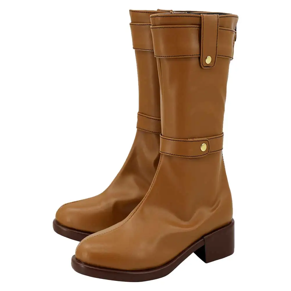 Cosplay Shoes cosplay shoes anime peripheral accessories Frieren Cosplay Fantasy Shoes Himmel Stark Boots Anime Sousou Of Frieren Disguise Costume Accessories Women Roleplay Footwear
