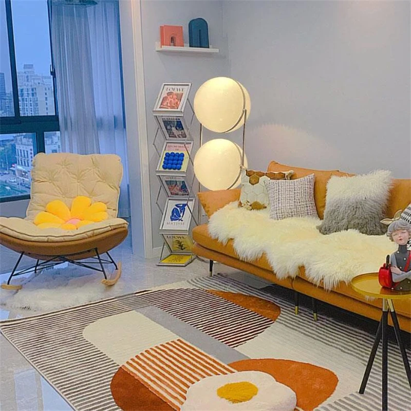 Creative E27 LED Metal Chrome Desk lamp Light Living Room Hotel Room White Acrylic Ball Lights Home Art Deco Art Floor lamp led floor lamp