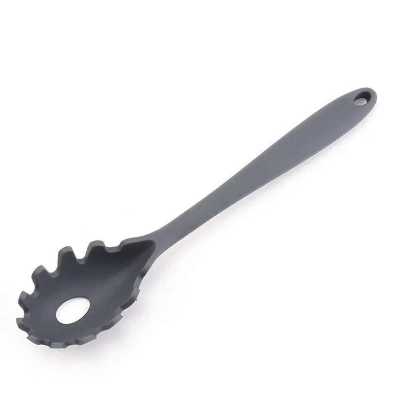 Silicone Cooking Utensils Spaghetti Spoon Kitchen Noodle Pasta Tool Home High Temperature Non-stick One-piece Powder Claw