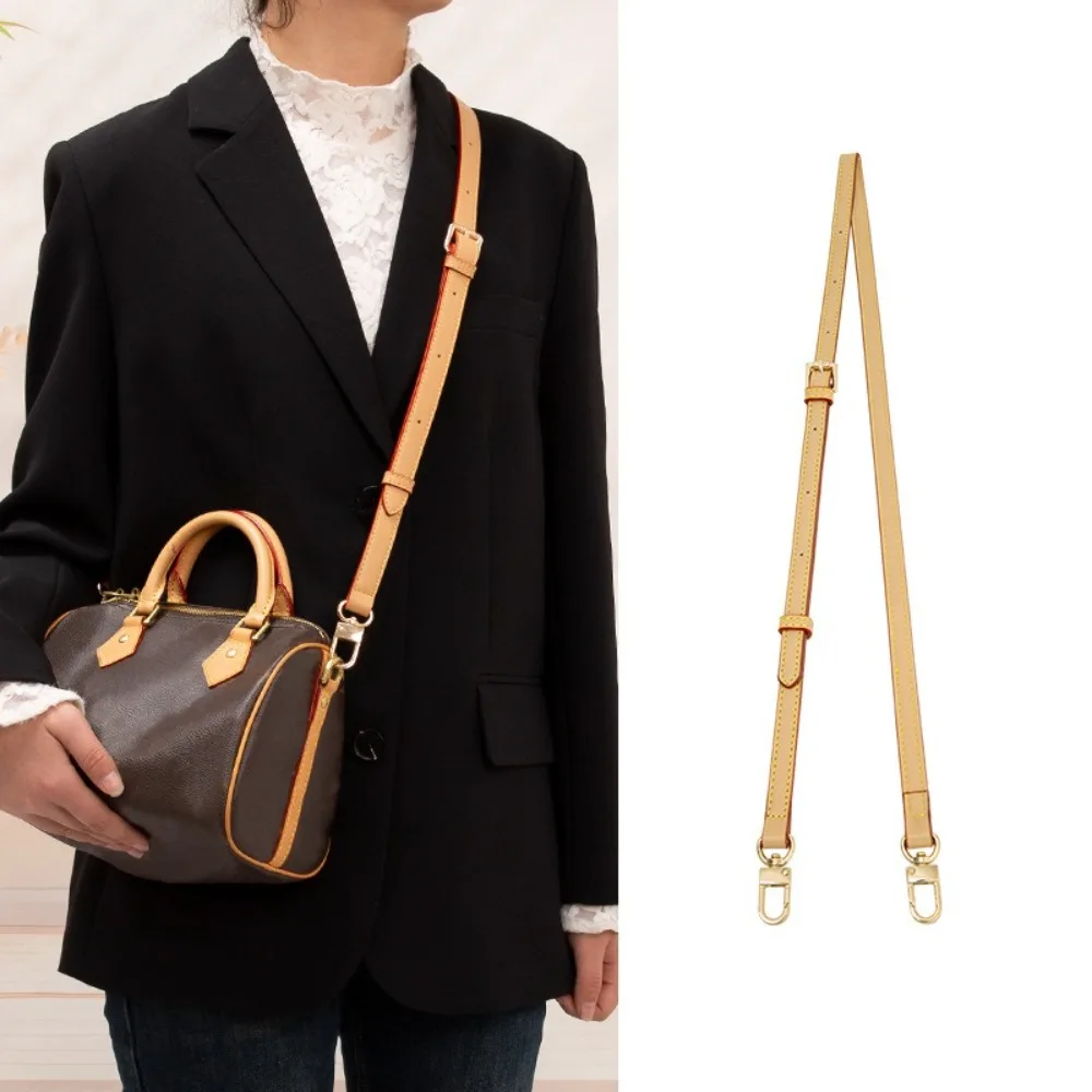 1Pc PU Leather Bag Straps for LV Speedy 20 25 30 Adjustable Shoulder Straps Punch-free Crossbody Long Bag Belt Bag Accessories