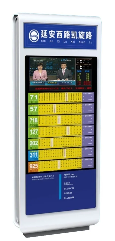 Bus Station auto announcer reporter system