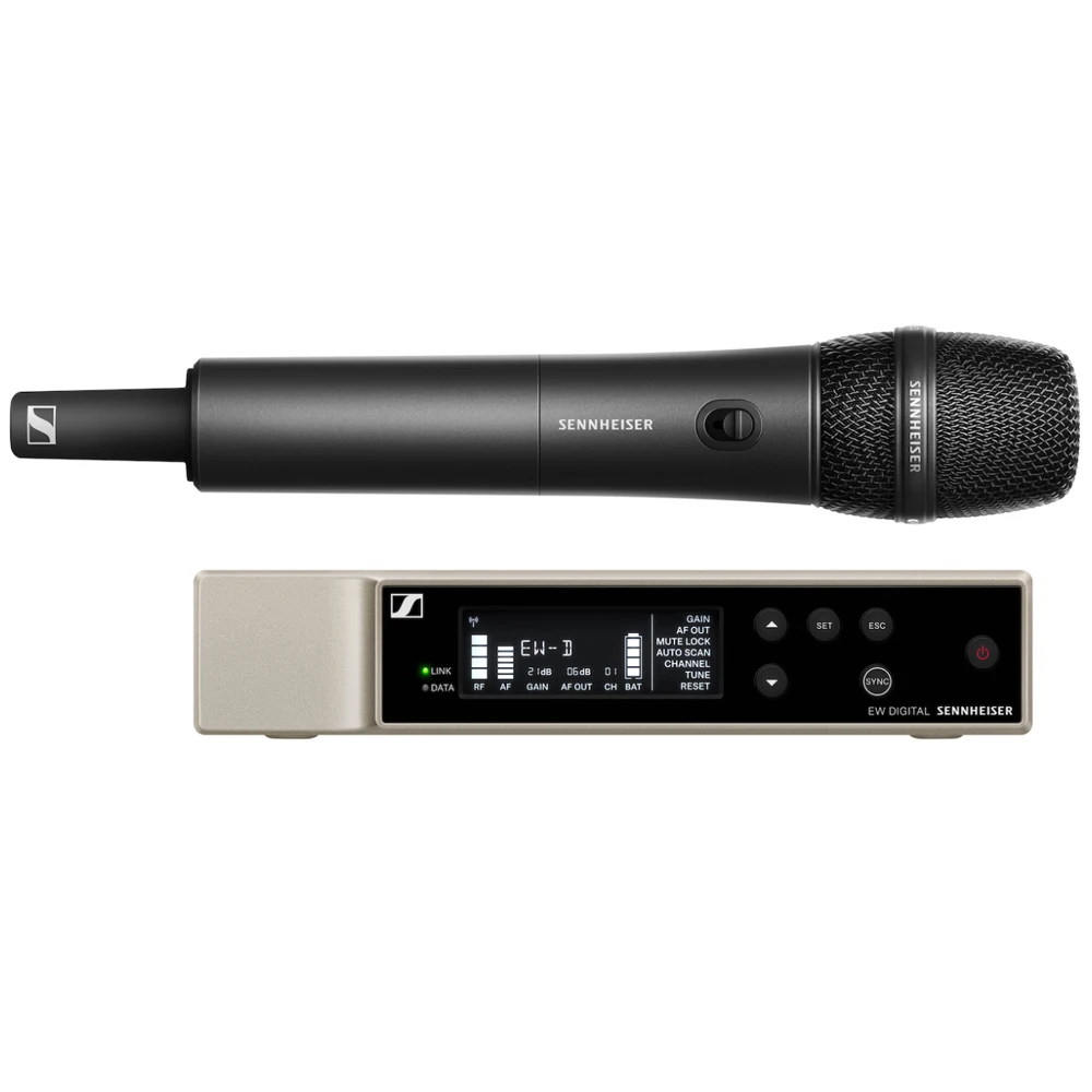 Sennheiser EW-D 835-S 무선 핸드 헬드 마이크 시스템 (R1-R6) (R4-R9)(Q1-Q6)