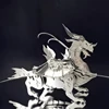 Microworld 3D Metal Animal Puzzle Xuanwu Holy Beast Model DIY Kit Laser Cutting Jigsaw Christmas Gifts For Childs Teen Adult 3