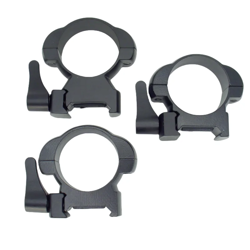 30mm Hunting Rifle Scope Steel Mounts Ring 2Pcs/Set 21mm Picatinny Rail QD Weaver Mount Rings rifle scope mount ring rifle scope mount