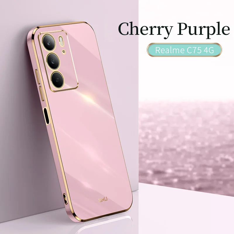 Premium 6D Plating Shockproof Silicone TPU Soft Matte Phone Case