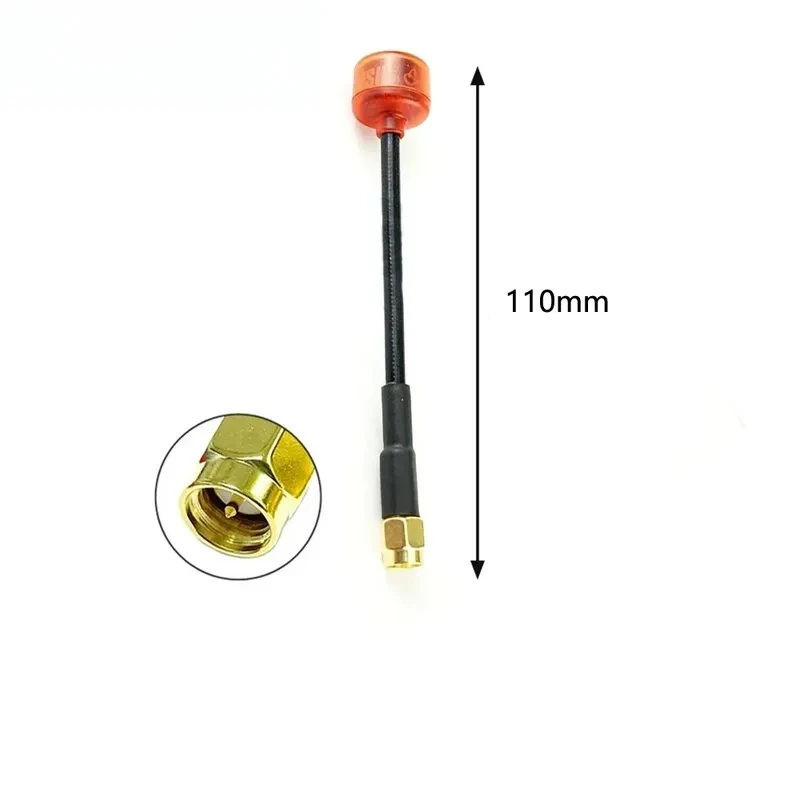 러쉬 체리 FPV 5.8G 안테나 SMA-LHCP/RHCP-160mm 장거리 안테나 커넥터 어댑터 스탬비 레이싱 고글용