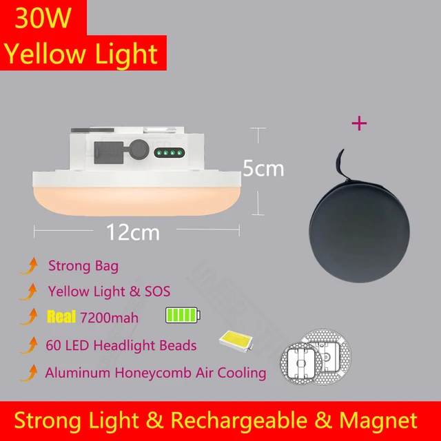 30W Yellow Light