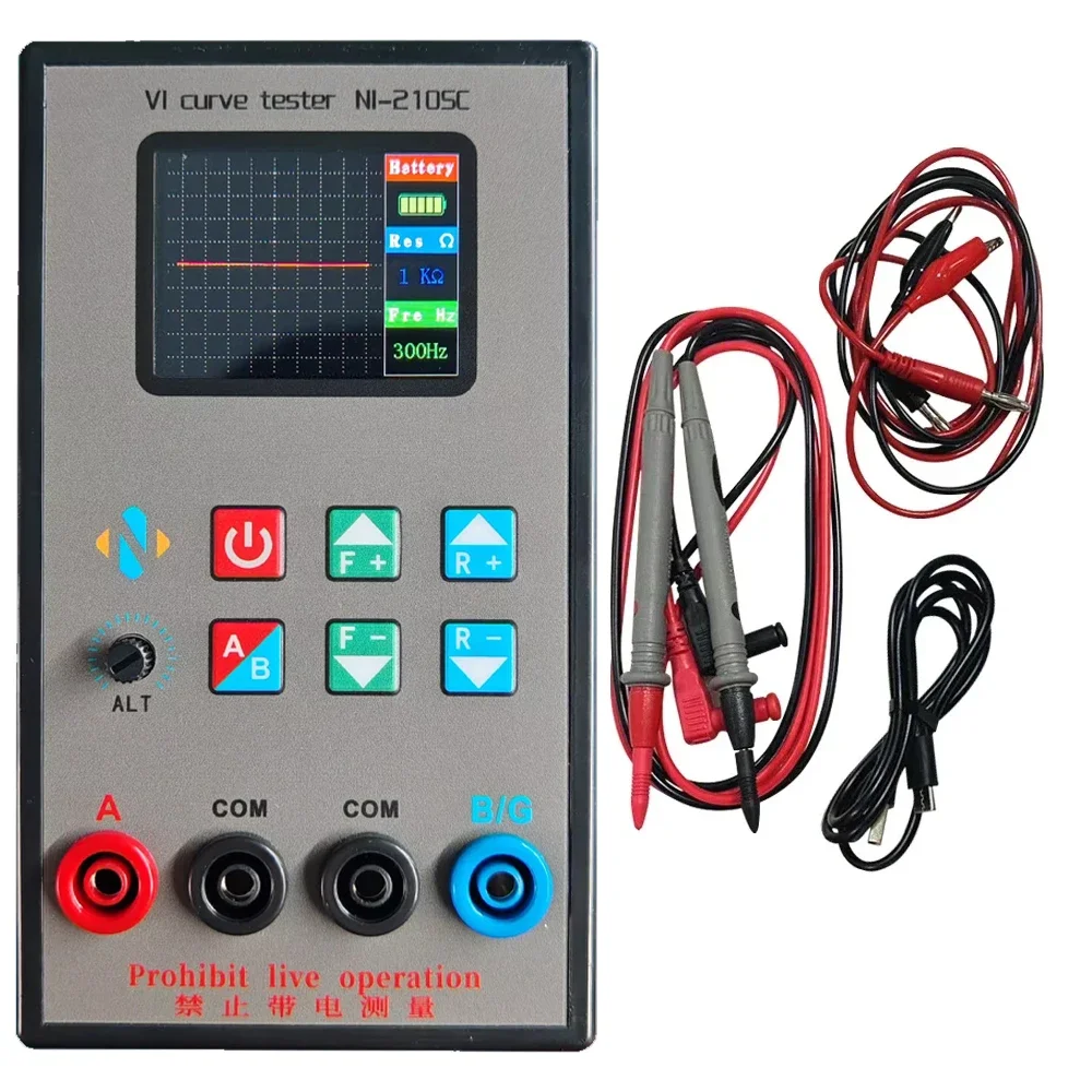 2.0 Inch TFT Screen VI Curve Tester Dual Channel Simultaneous Display vi curve tester