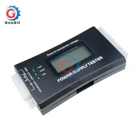 Digital LCD Display PC Computer 20/24 Pin LCD Power Supply Tester Check Quick Bank Supply Power Measuring Diagnostic Tester Tool 1