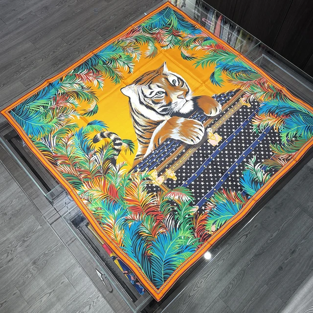 hermes tiger scarf