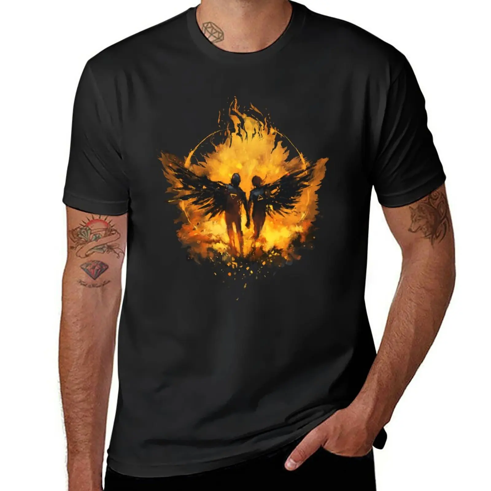 

New Burning Love T-Shirt oversized t shirts plain t-shirt t shirts for men pack
