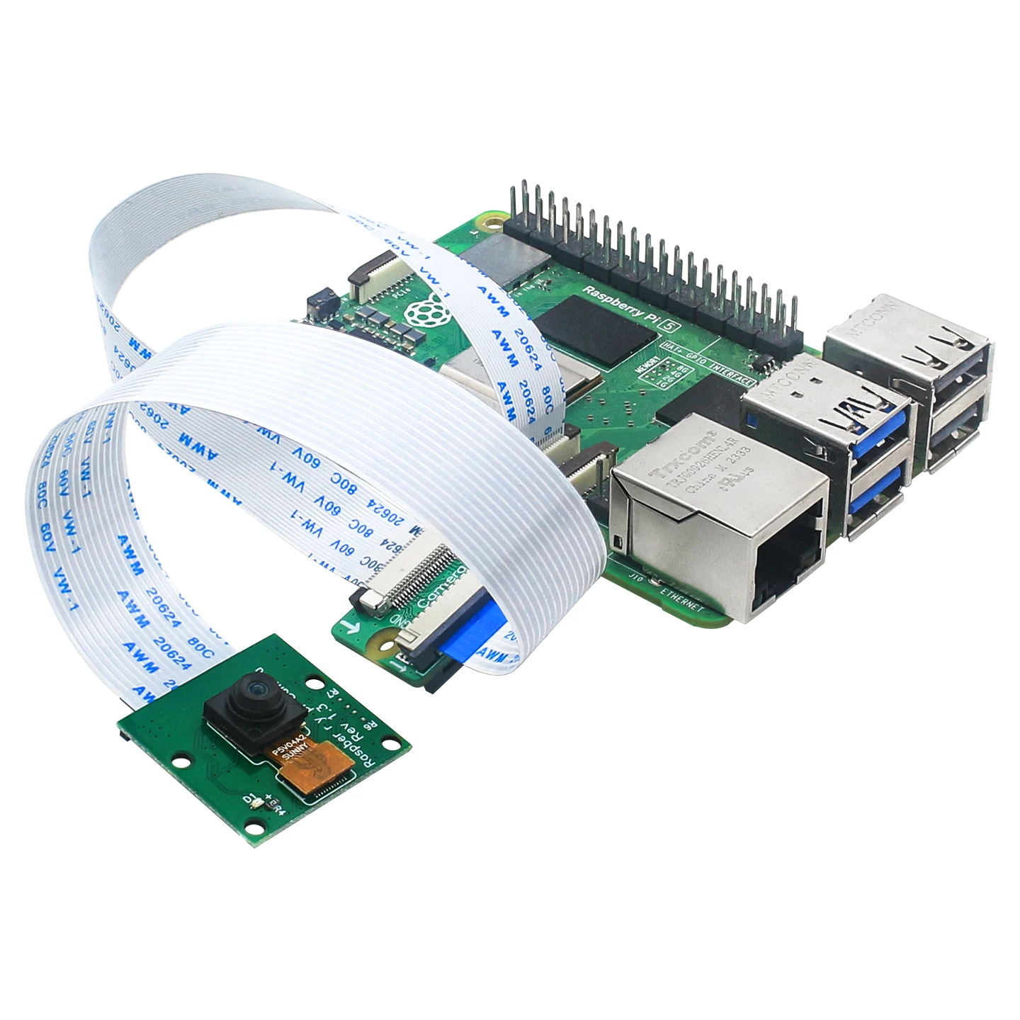 CSI DSI Converter for Raspberry Pi 5 DSI Display CSI Camera Interface 22 Pin to