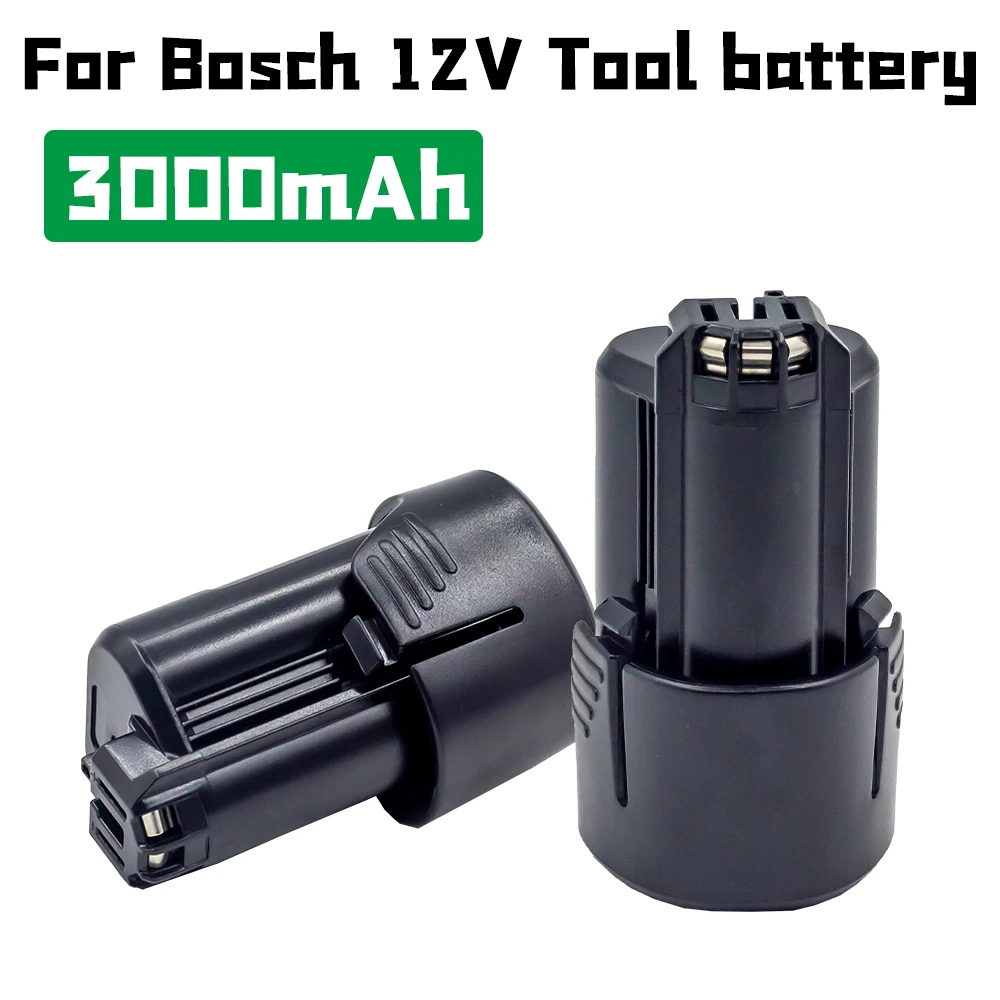 

12 В/10,8 в 3000 мАч для Bosch BAT411 литий-ионная аккумуляторная батарея BAT411A BAT412 BAT412A BAT413 BAT413A & 3.0Ah CE
