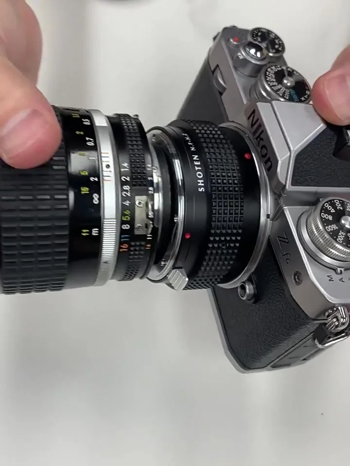 SHOTEN N.F-N.Z for Nikon F Mount Lens to Nikon ZR Zfc Z30 Z50 Z5