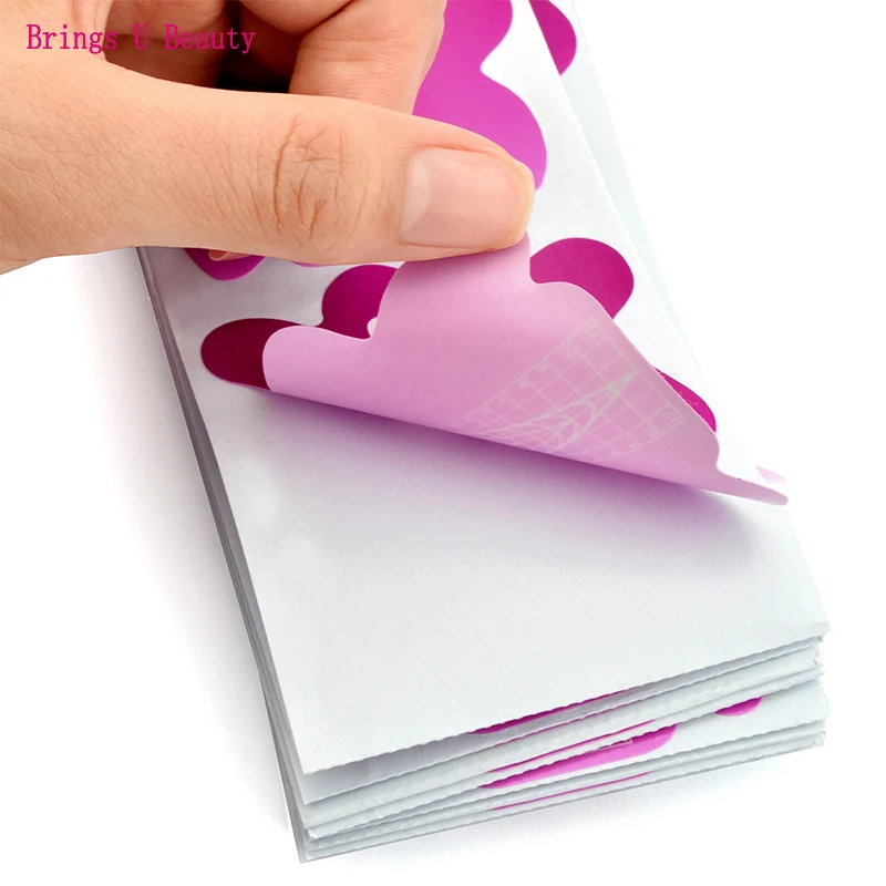 Self-Adhesive Nail Form Stickers for Nail Tips Extension