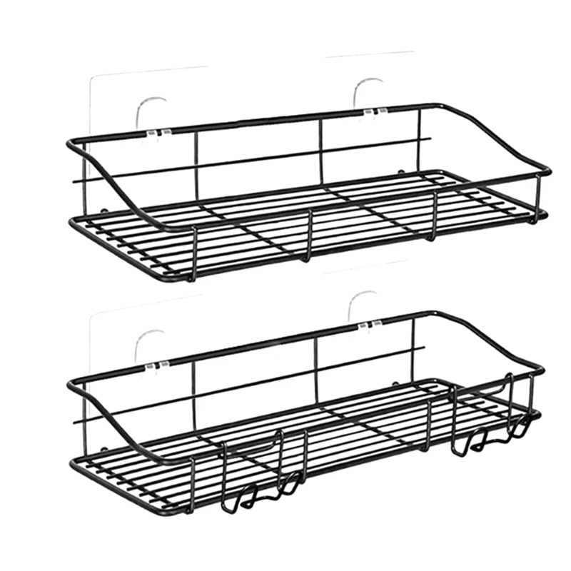 

1 компл. Железная полка для хранения в ванной комнате без отверстий для кухни ванной комнаты туалета настенная подвесная полка для хранения с крючком