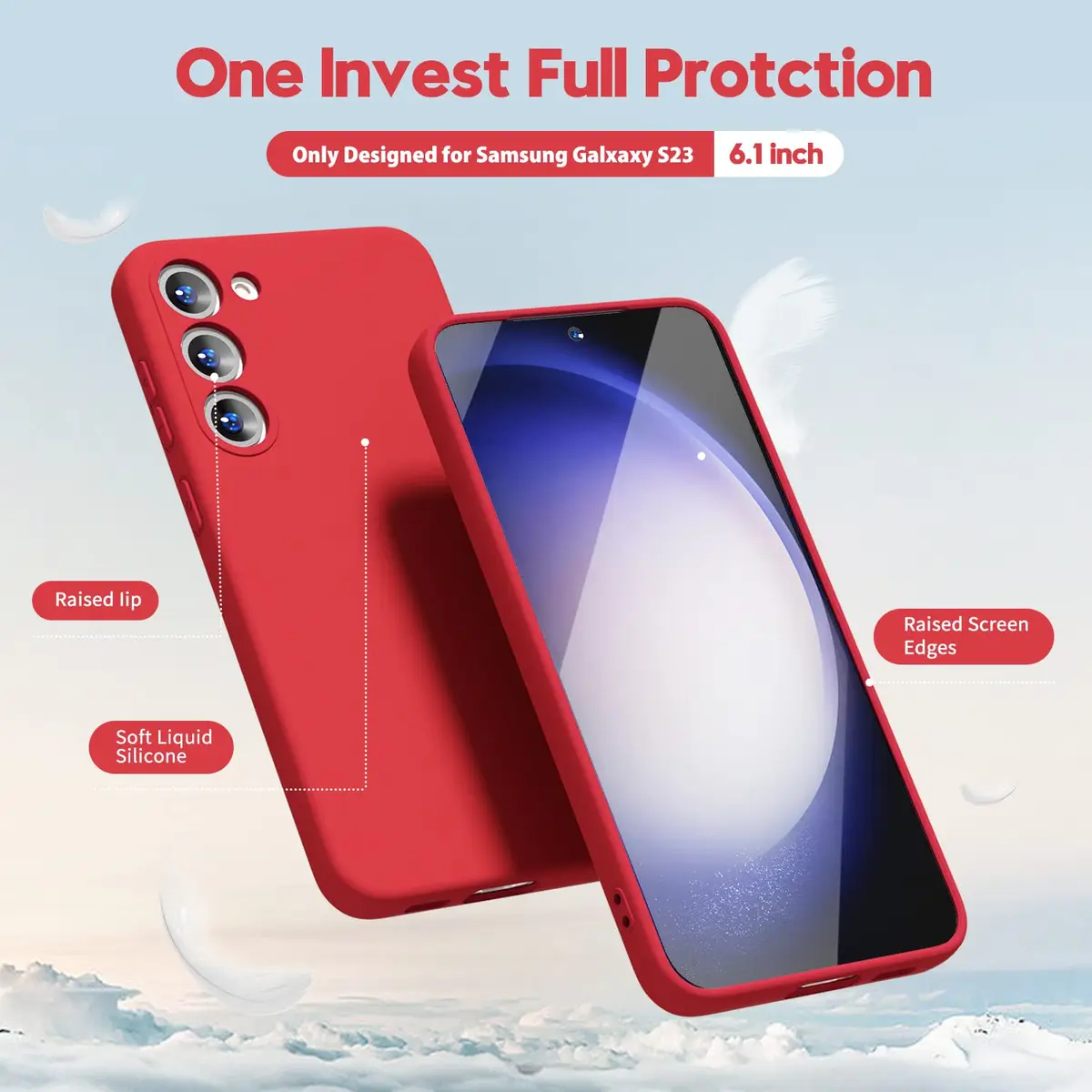 Official Silicon Phone Case For Samsung Galaxy S26 S25 S24 S23 S22 S21 S20 Ultra FE Plus S26Ultra + Shockproof Back Cover Funda — view 2
