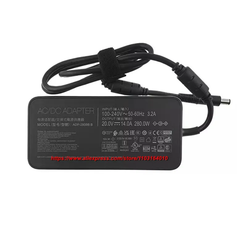 ADP-280BB B 20V 14A 280W Original AC Adapter Laptop Charger For