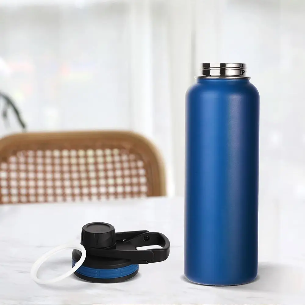 6 Guarnizioni In Silicone Per Borracce IRON °FLASK Bocca Larga - 5.8 Cm, Per 32/40/64 Oz, Anti-Perda | Ricambi - Foto 4