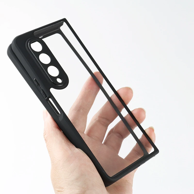 Custodia Trasparente Per Samsung Galaxy Z Fold4 Custodia Morbida Tpu Cover Posteriore Per Samsung Galaxy Z Fold 4 Custodia Per Samsung Z Fold5