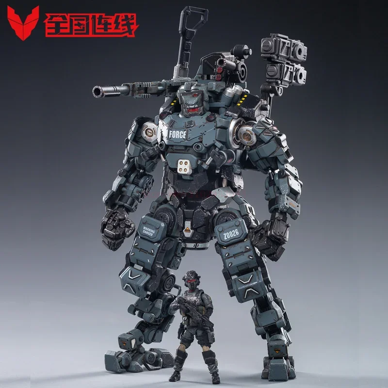 

Joytoy Dark Source Steel Bone Mech Soldier Mobile And Deformable Toy Robot Finished Plastic Model Handheld Vehicle