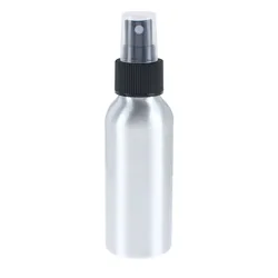 Aluminum Fine Mist Refillable Spray Bottle for Travel & Essential Oils (100ml)
