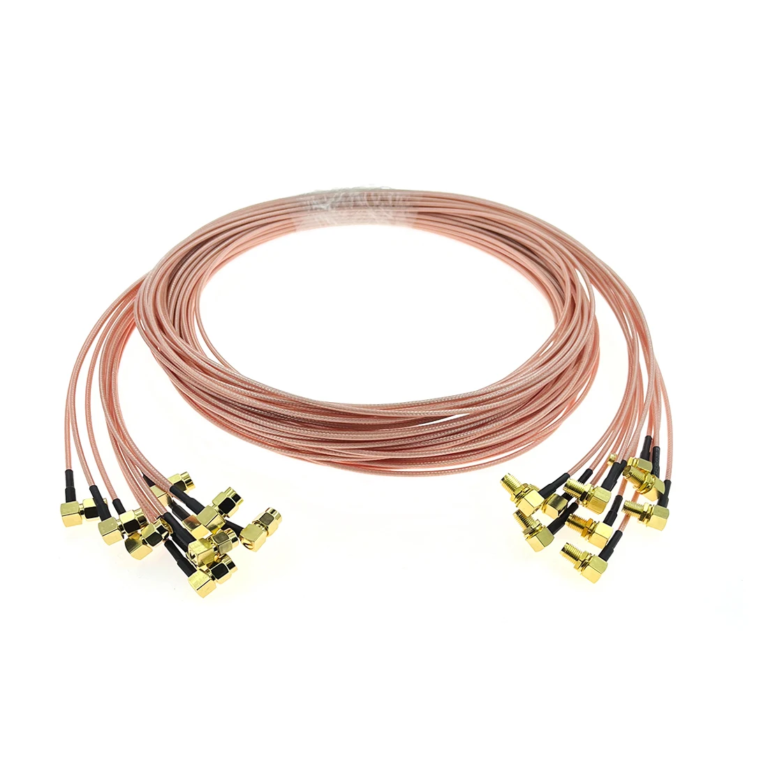 1PC SMA Stecker Rechten Winkel zu Jack Mutter 90-Grad Zopf Kabel Adapter RG316 15cm/30cm/50cm/100cm Für WIFI Wireless Modem – Detail 1