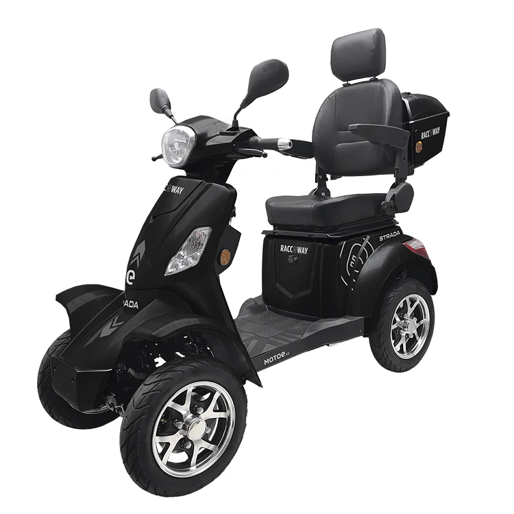 Scooter A Tre Ruote Per Anziani Mobilità Disabili Triciclo Elettrico Ricreativo Convenienza 1000W Ciclomotore Veicolo Moto