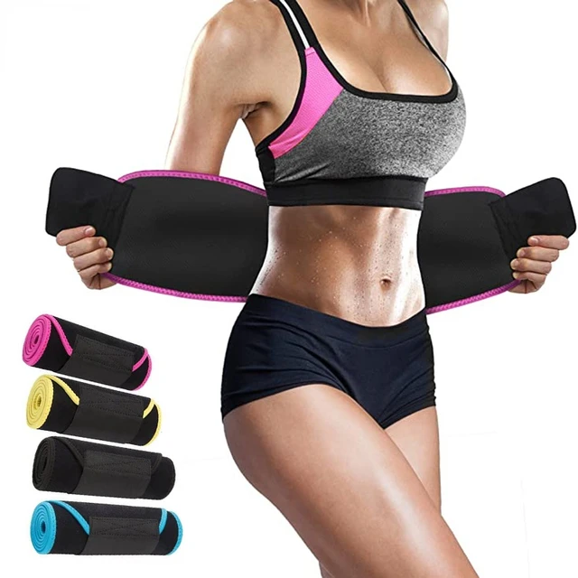 Neoprene Women Slimming Belt Adjustable Sweat Waist Trainer Body Shaper  Fitness Corset Waist Support Gaine Ventre Waist Belt - Shapers - AliExpress