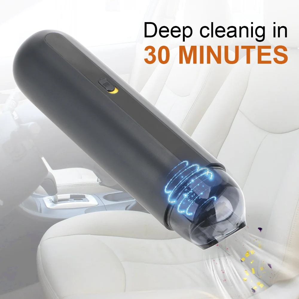 

Портативный беспроводной автомобильный пылесос многофункциональный для домашней настольной чистки автомобиля 5000 ПА всасывание ручной пылесос мини