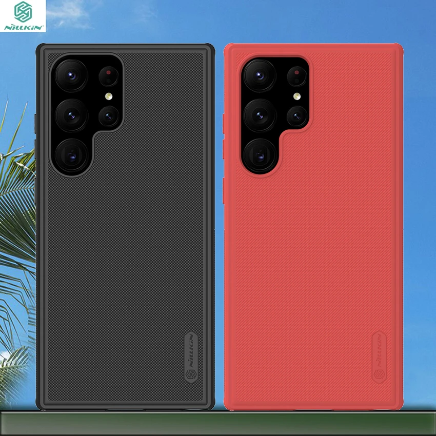 Nillkin Per Samsung Galaxy S23 Custodia Ultra Per Samsung Galaxy S23 Ultra 5G Custodia Protettiva Super Smerigliata