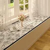 French Bay Window Mats Windowsill Mat Light Luxury High-grade PVC Leather Balcony Mat Waterproof Kitchen Carpet for Living Room 3