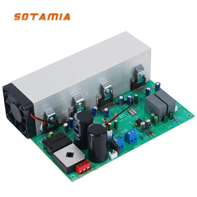 Sotamia 200 Wx2 Tda7294 Pro 2.0 Amplificatore Di Potenza Scheda Audio Hifi Stereo Home Music Amplificatore Altoparlante Home Thater Amplificador