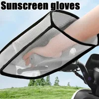 Waterproof Protective Muffs Motorcycle Sunscreen Gloves Sunshade Handlebar Cover Handlebar Gloves Grip Hand Accessories 1