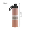 750ml Stainless Steel Vacuum Bottle With Magnetic Bracket Large Capacity Insulation Water Bottle For Travel Sports Water Cup 2