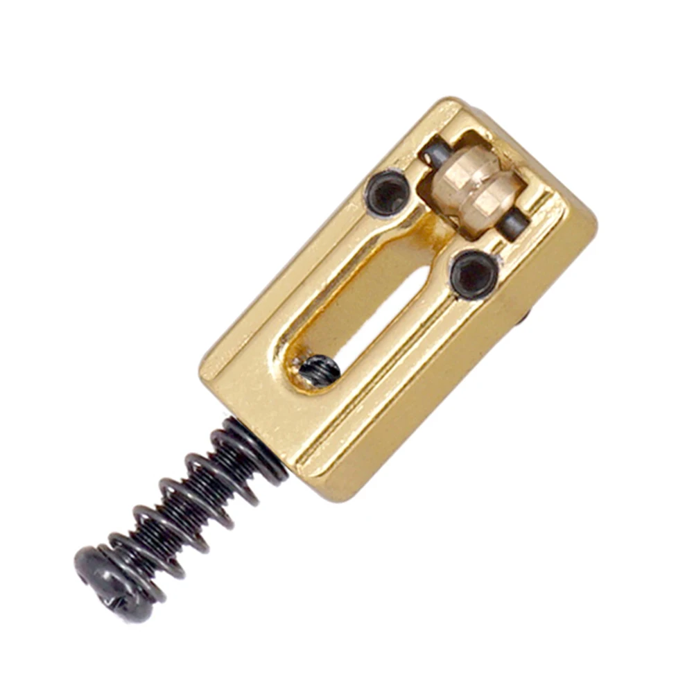 6Pcs Elektrische Gitarre Roller Brücke Tremolo Sättel Für Strat TL Zink-legierung Elektrische Gitarre Ersatz Brücke Sattel Set – Detail 8