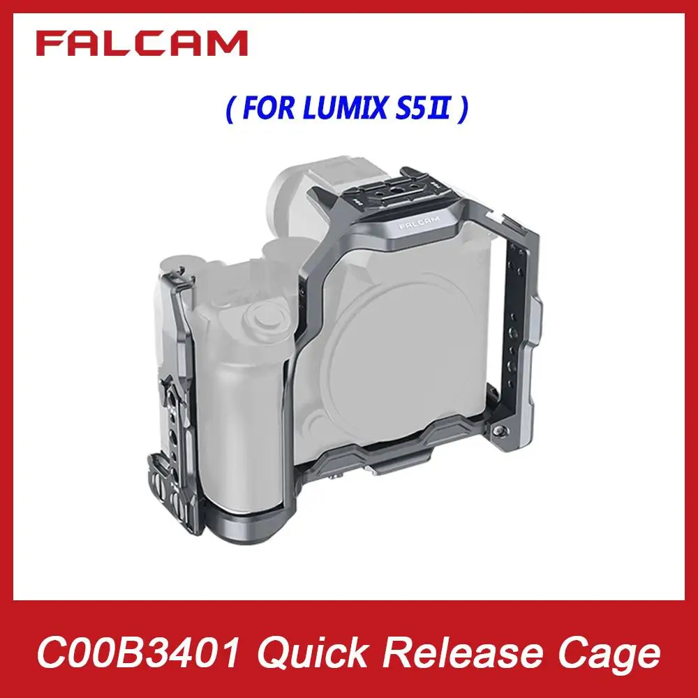 【新品同様】Falcam 3401 カメラケージ Lumix S5II用 Falcam 3401 カメラケージ V2 (Panasonic Lumix S5II/S5IIX用