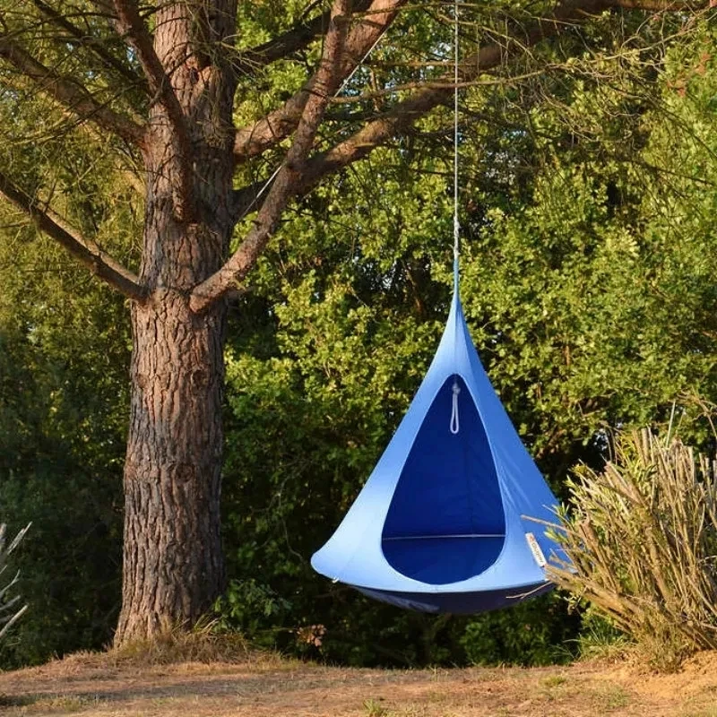 indoor hammock Double Cacoon Hanging Chair Weight Capacity 80KG Outdoor and Indoor Use Hanging Kit hanging tent