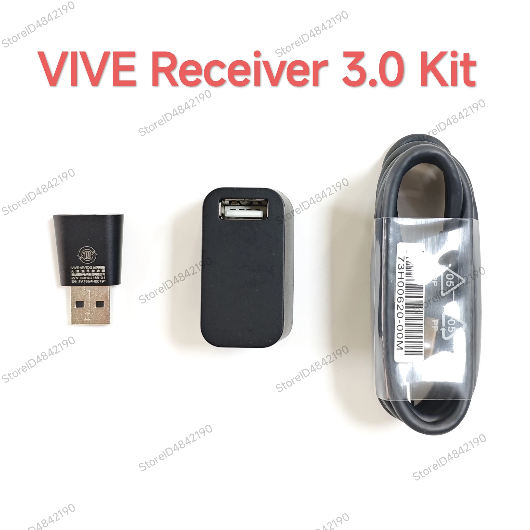 HTC VIVEトラッカーレシーバー3.0 USBドングル/USB-Cケーブル